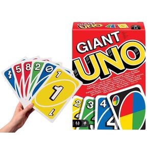 Novo Uno Giant Jogo De Cartas Gigante Clássico