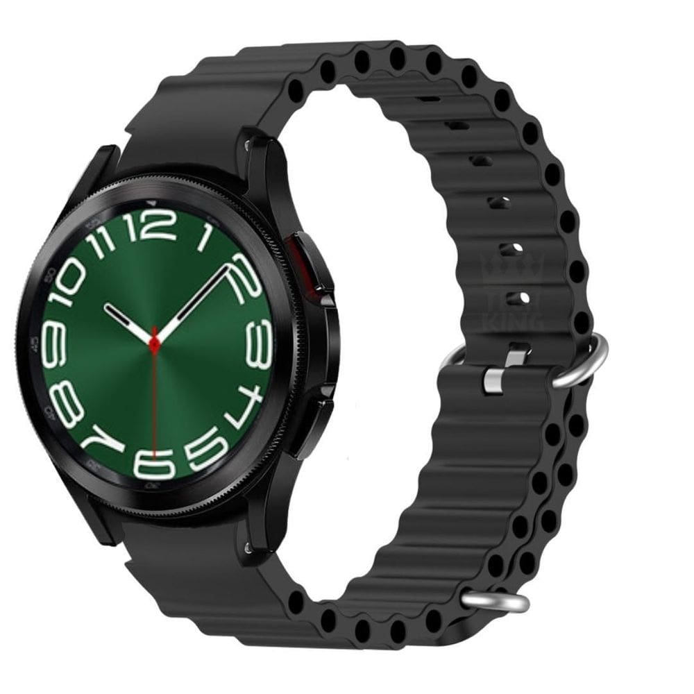 Pulseira De Silicone Ondulada Macia Para Watch6 Classic 47Mm