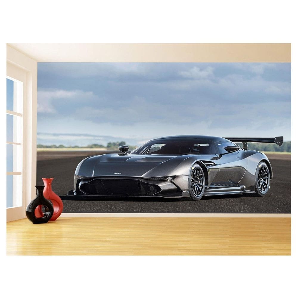 Papel De Parede 3D Carro Esportivo Aston Martin 3,5M Car01