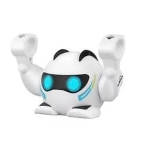 Robô Divertido Interação Indução -Zippy Toys Cor Branco