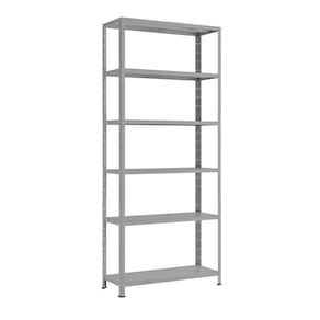 Prateleira Armário Estante Aço Reforçada 6 Bandejas 60 cm