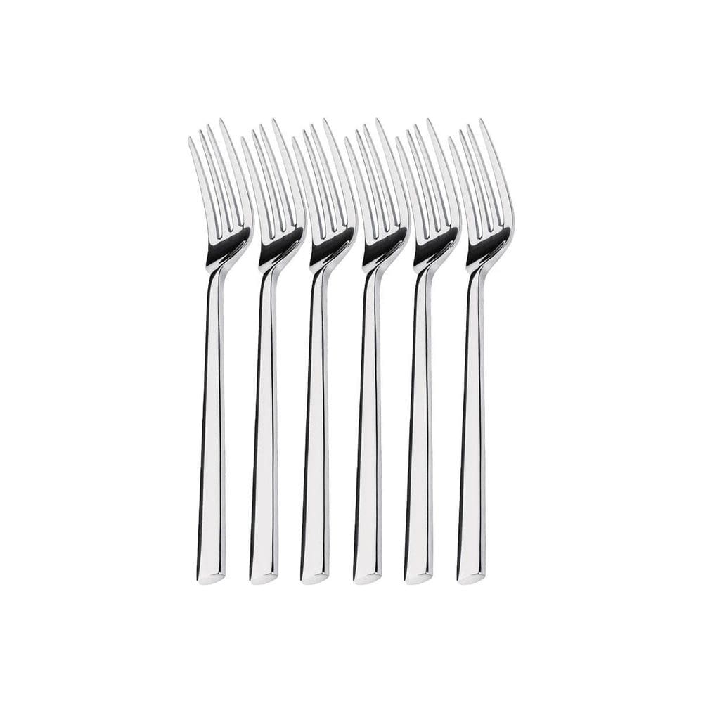 Kit 6 Garfos De Mesa Hercules Mykonos Aço Inox 4000-002