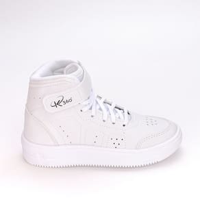 Tênis Casual Infantil Kidy Cano Alto Botinha Branco
