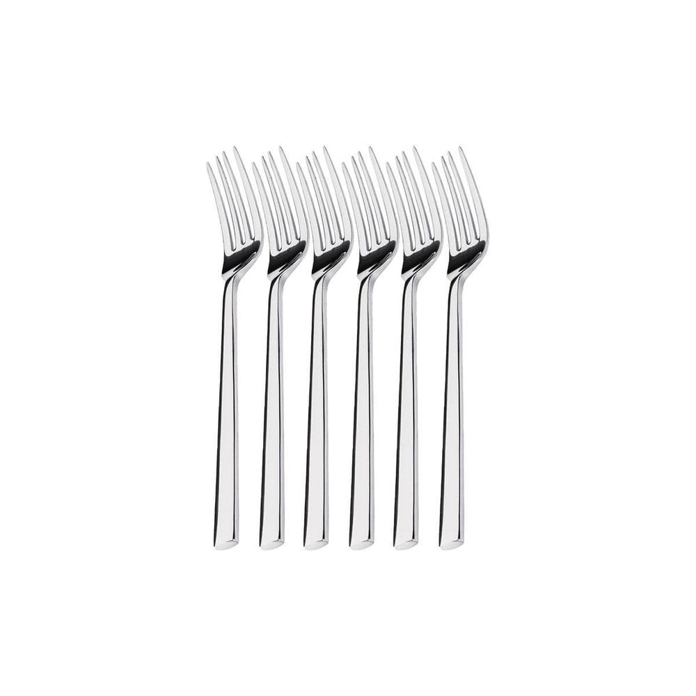Kit 6 Garfos De Sobremesa Hercules Mykonos Aço Inox 4000-005