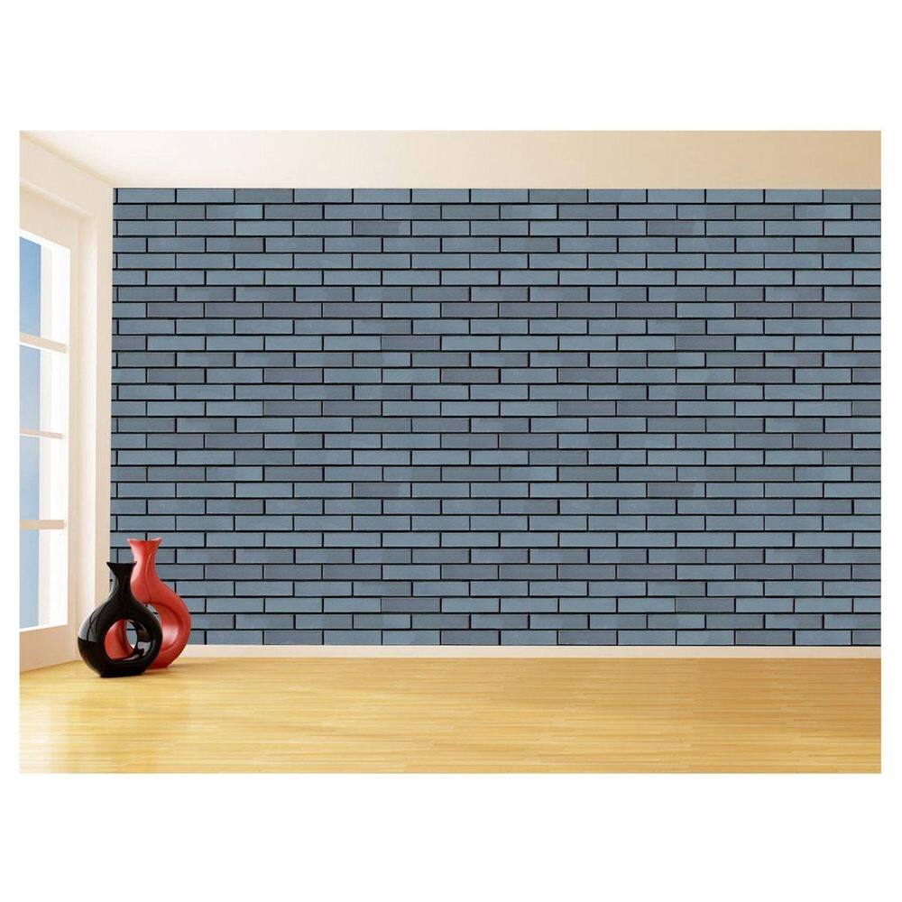 Papel De Parede 3D Tijolo Sala Tijolinho Vista 3,5M Xbr38