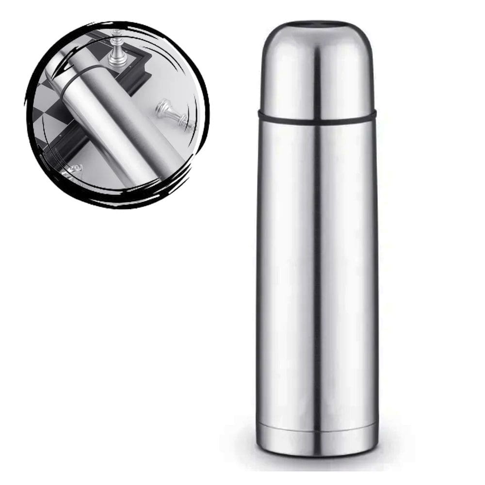 Garrafa Inox Quente E Frio C/ Sistema Anti-gotejamento 350ML