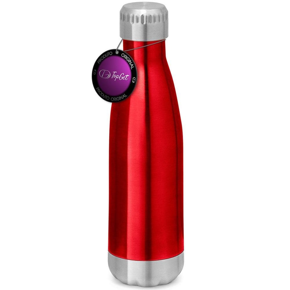 Garrafa Térmica Inox 510 Ml Upper Topget - Vermelho