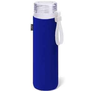 Garrafa De Vidro 470 Ml Frost Premium Topget - Azul
