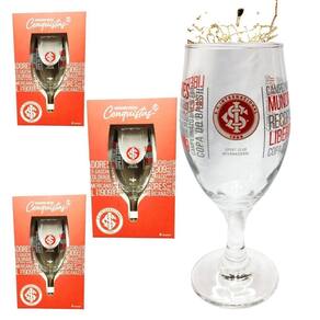 Kit 3 Taças Windsor 330Ml Cerveja Time Internacional Títulos