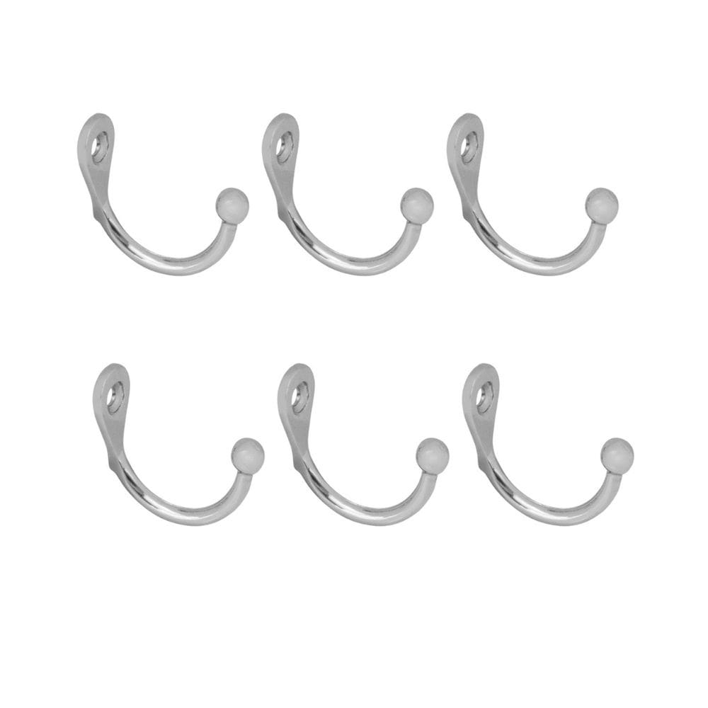 Kit com 06 Cabides Classic Ducon Metais Comado