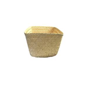 Kit 30 Un Cachepot Cestinho De Palha 12X10Cm Decoração