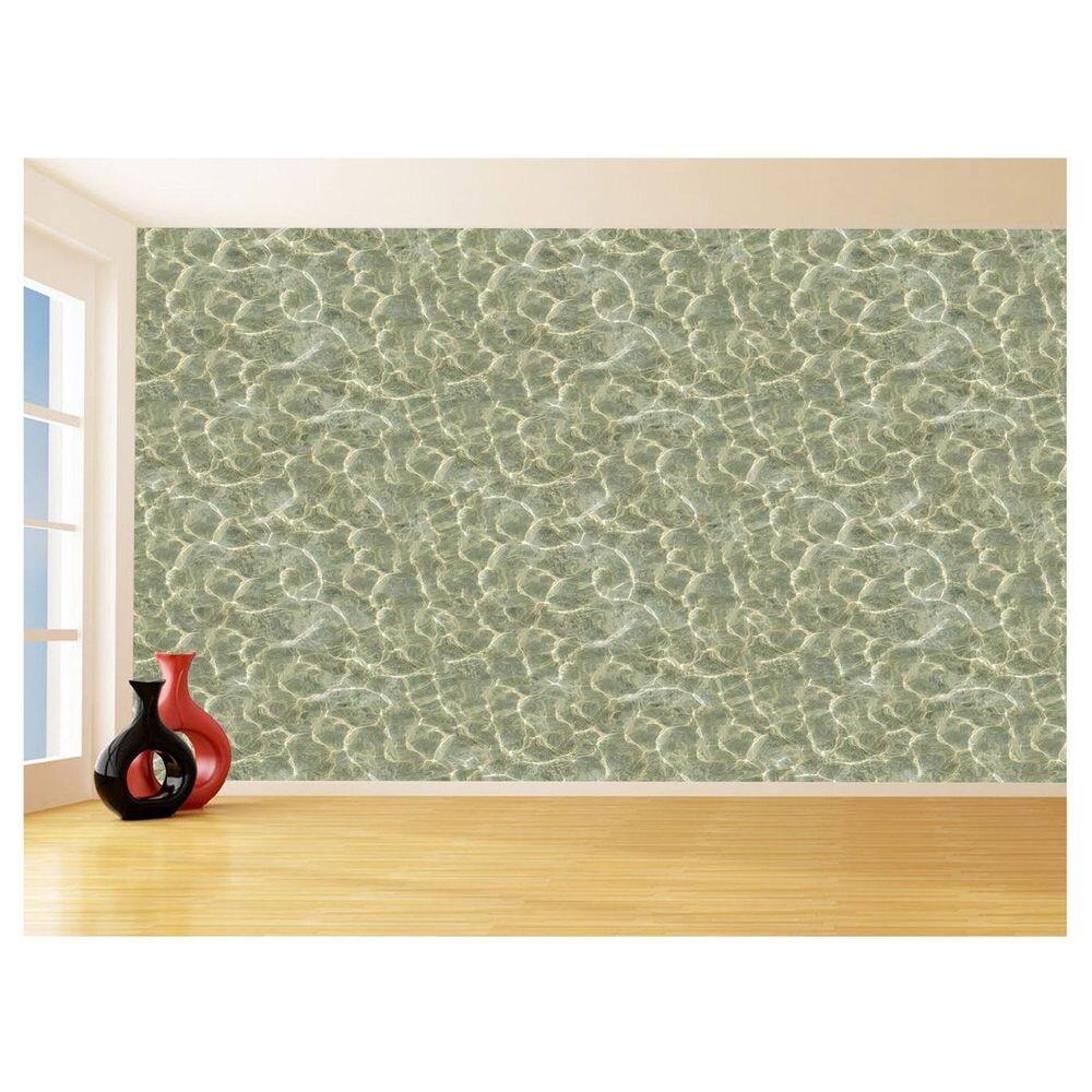 Papel Para Piso De Porcelanato Liquido Água 3,5M Flr04