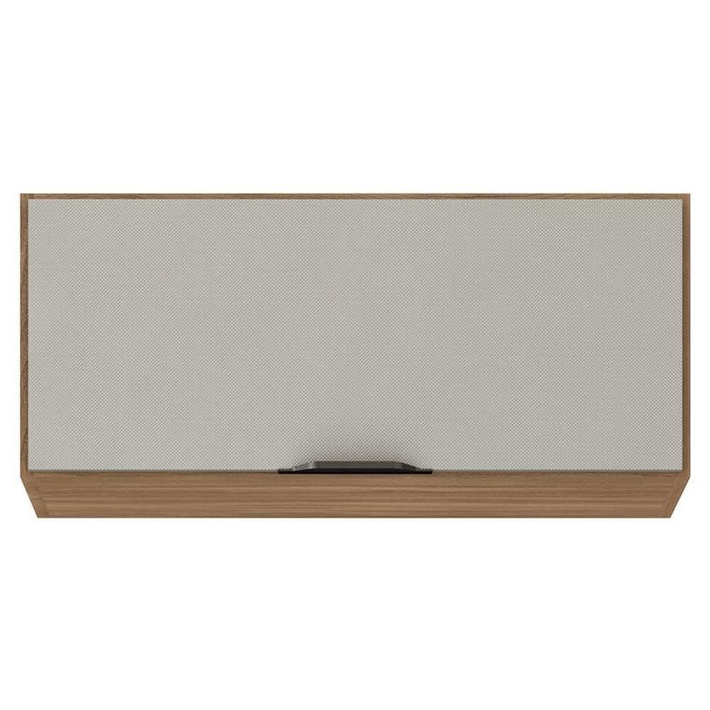 Armário Aéreo para Cozinha Firenze 1 Porta Amêndola Touch Nude Prime Tx - Demóbile