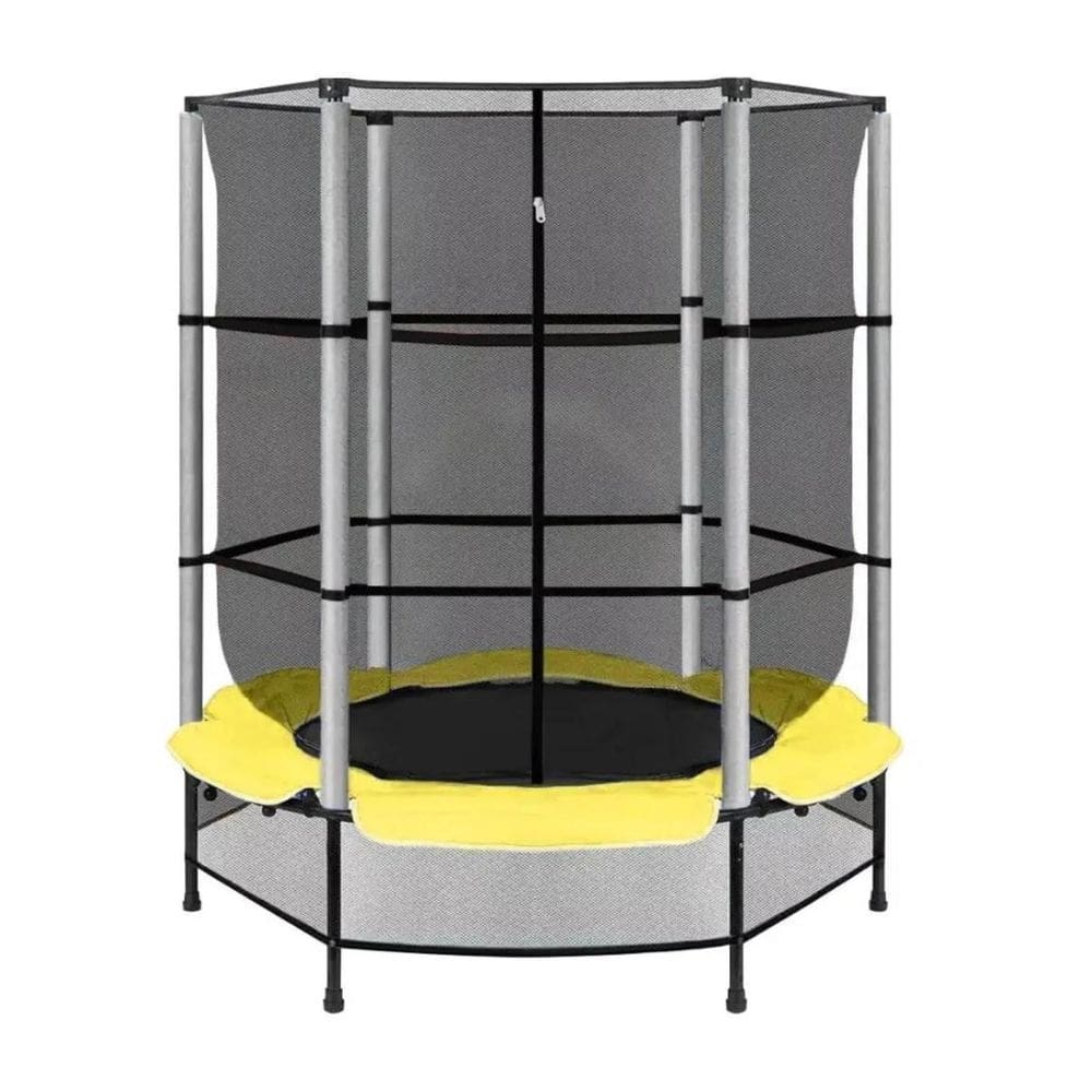 Pula Pula Cama Elástica Trampolim Infantil 1.55M Com Rede