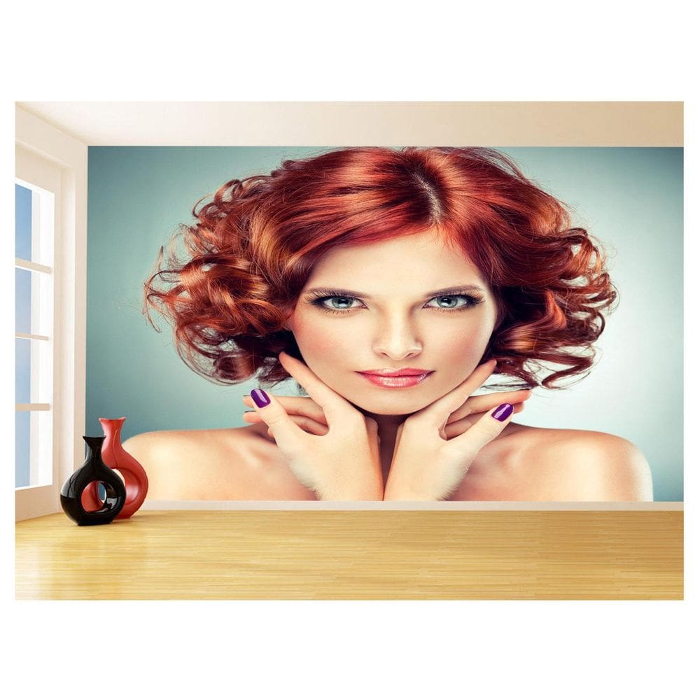 Papel De Parede Salão De Beleza Maquiagem Make 3,5M Slb79