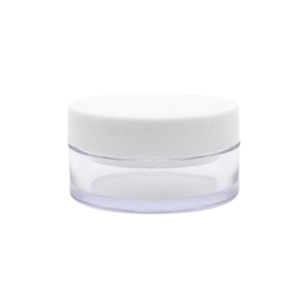 Frasco Transparente Para Maquiagem - Pote 10G Com 25Und.