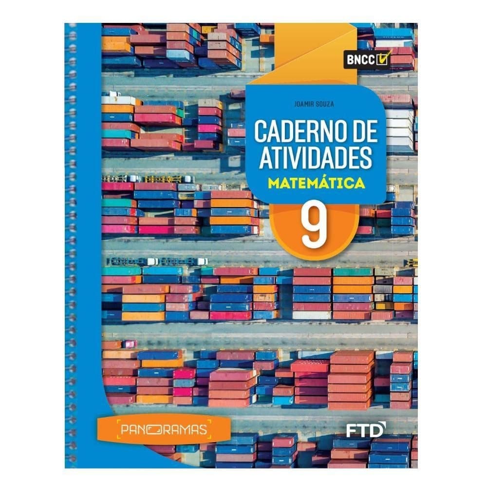 Panoramas Matemática 9 Ano Caderno Atividades - Editora Ftd