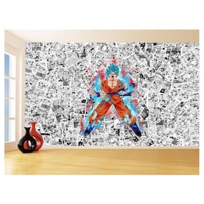 Papel De Parede Dragon Ball Goku Página Manga 3,5M Dbz553