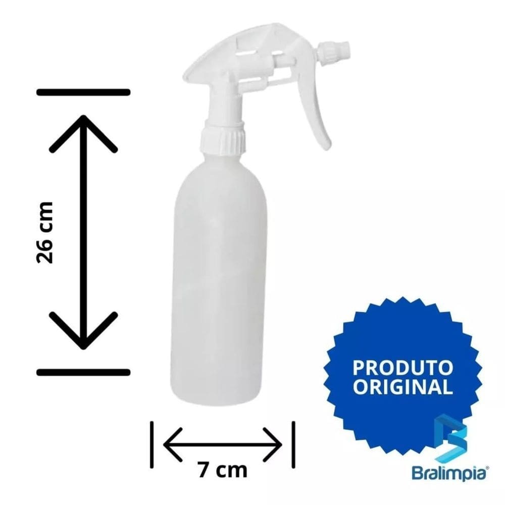 Pulverizador Burrifador Profissional 500 Ml Bralimpia