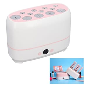 Maquina Secador Eletrico de Pincel de Maquiagem Esponja Automatico USB Portatil Potente Rapido