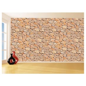 Papel De Parede 3D Pedras Sala Quarto Cozinha 3,5M Stn07