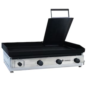 Chapa Bifeteira a Gás 80cm Venâncio Deguste Luxo 4,76mm de Espessura com Prensa C80-49804