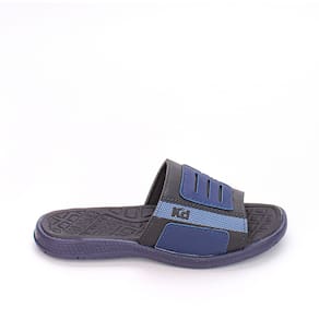 Chinelo Infantil Masculino Kidy Slide Comfort Marinho Preto