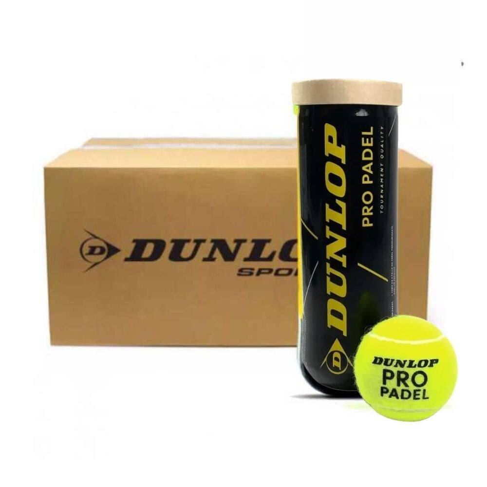 Bola de Padel Dunlop Pro Padel - Caixa c/ 24 Tubos