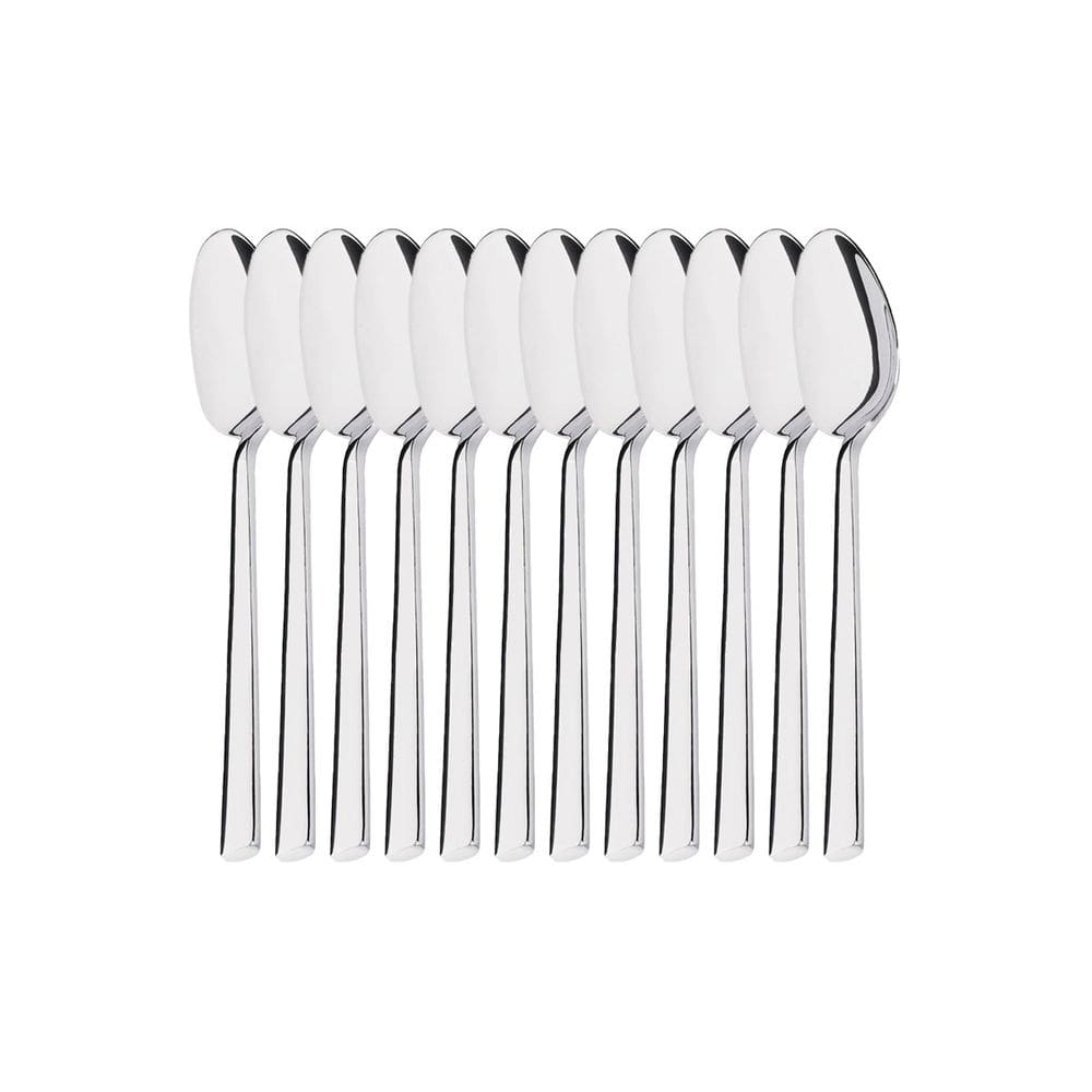Kit 12 Colheres de Sobremesa Hercules Mykonos Aço Inox 4000-004