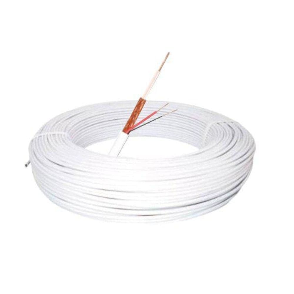 Cabo Coaxial Para Cftv Multitoc Rf 4Mm 100 Metros