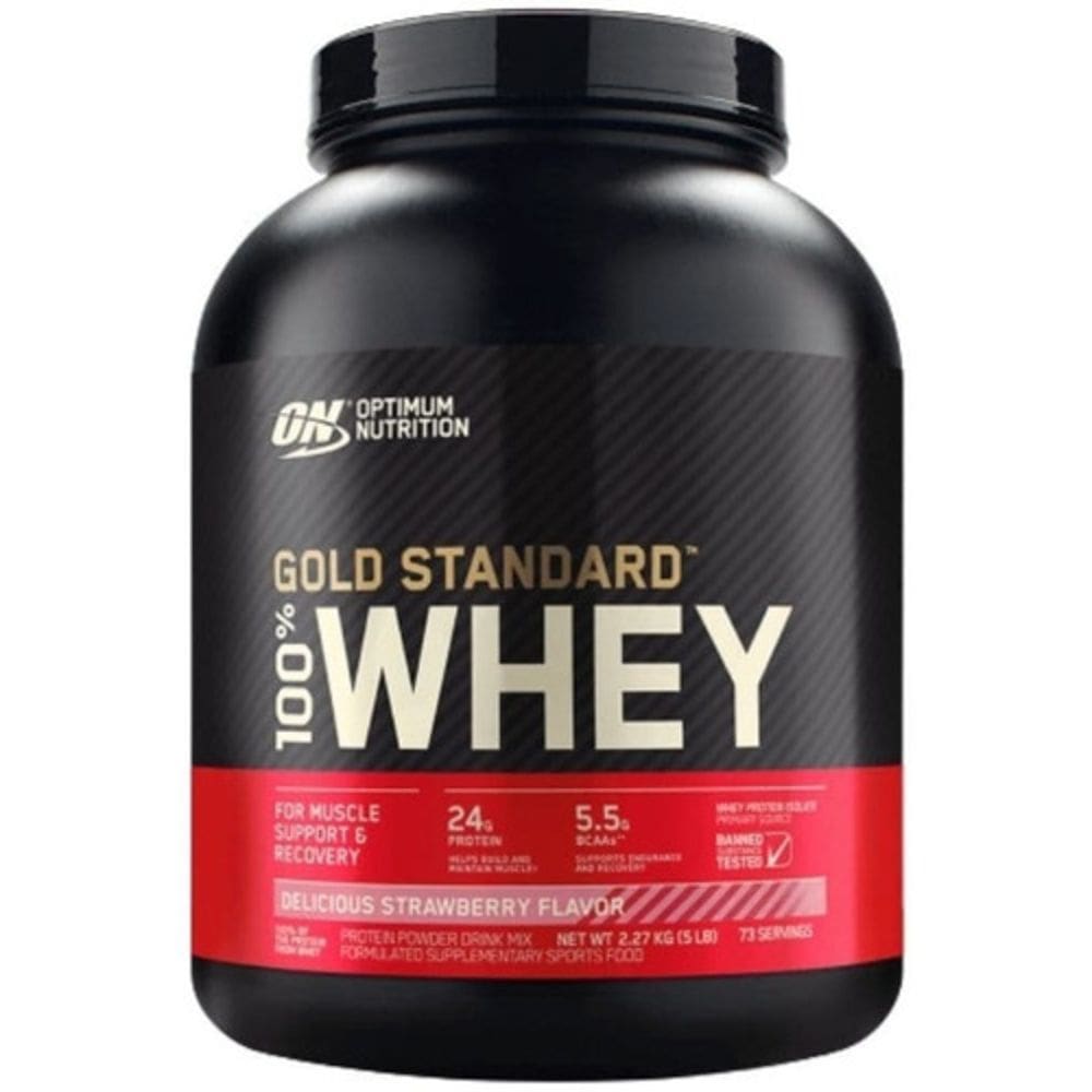 100% Whey Gold Standard (5Lbs/2.27G) - Optimum Nutrition