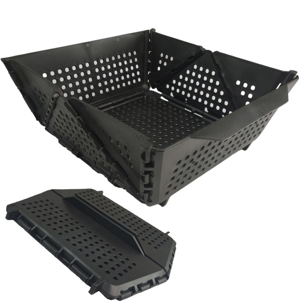 Cesta Frutas Organizadora Alimentos Verduras Vegetais Escoador Dobravel Cozinha