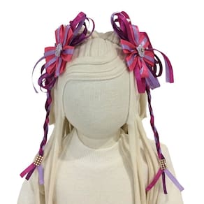 Trança presília cabelo caipira junina Gugudada colorida