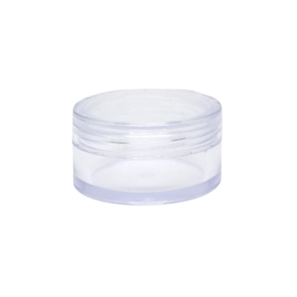 100 Potes Vazio Para Pó Facial Com Peneira E Tampa 10Gramas