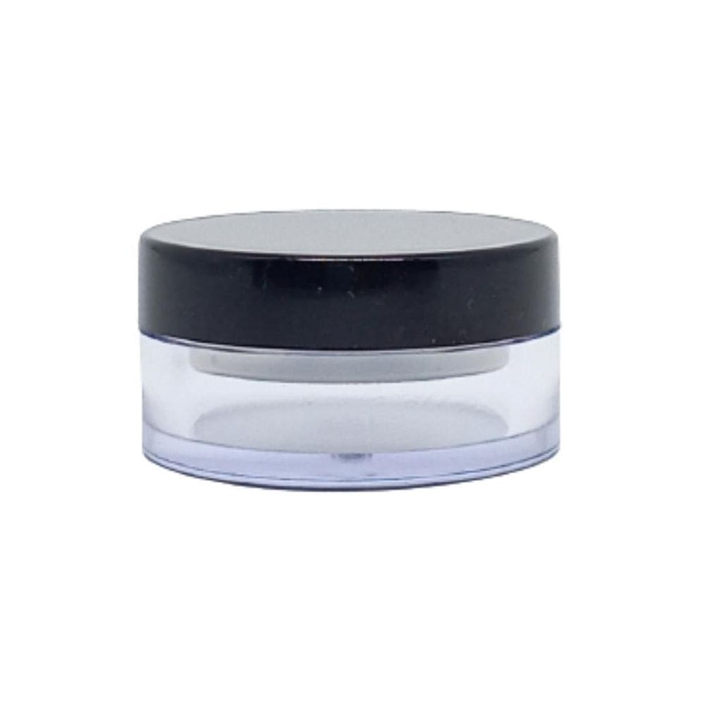 10 Potes Transparente Para Maquiagem Pó Pomada - 10G.