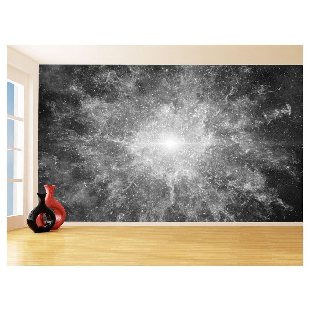 Papel De Parede 3D Espaço Estrelas Galáxia 3,5M Nsp108