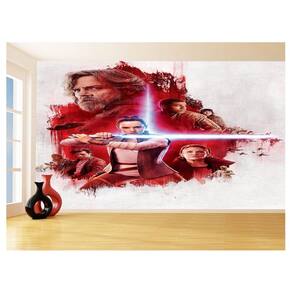 Papel De Parede 3D Star Wars Guerra Nas Estrelas 3,5M Stw14
