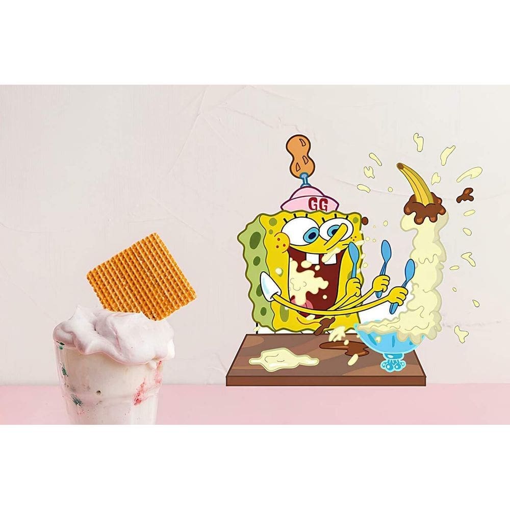 Adesivo De Parede Bob Tomando Sorvete Mod02