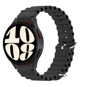 Pulseira Ondulada De Silicone Para Samsung Galaxy Watch6 40