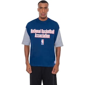 Camiseta Nba Masculina Vintage Tee Oversize
