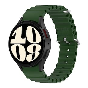 Pulseira Ondulada De Silicone Para Samsung Galaxy Watch6 40