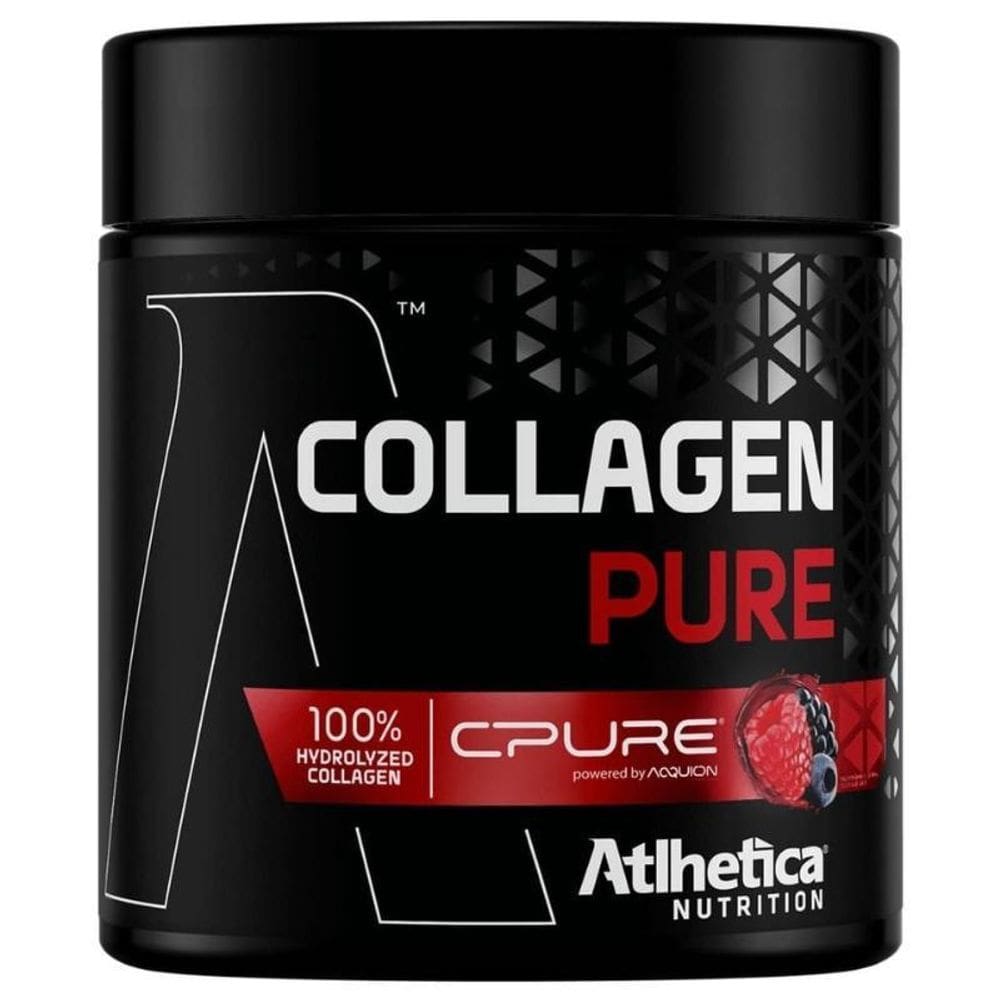 Collagen Pure  210G  Atlhetica Nutrition - Frutas Vermelhas