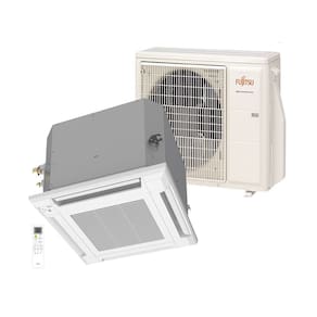 Ar Condicionado Split Cassete Inverter Fujitsu 24000 BTU/h Quente e Frio Monofásico AUBH24KVBA – 220 Volts