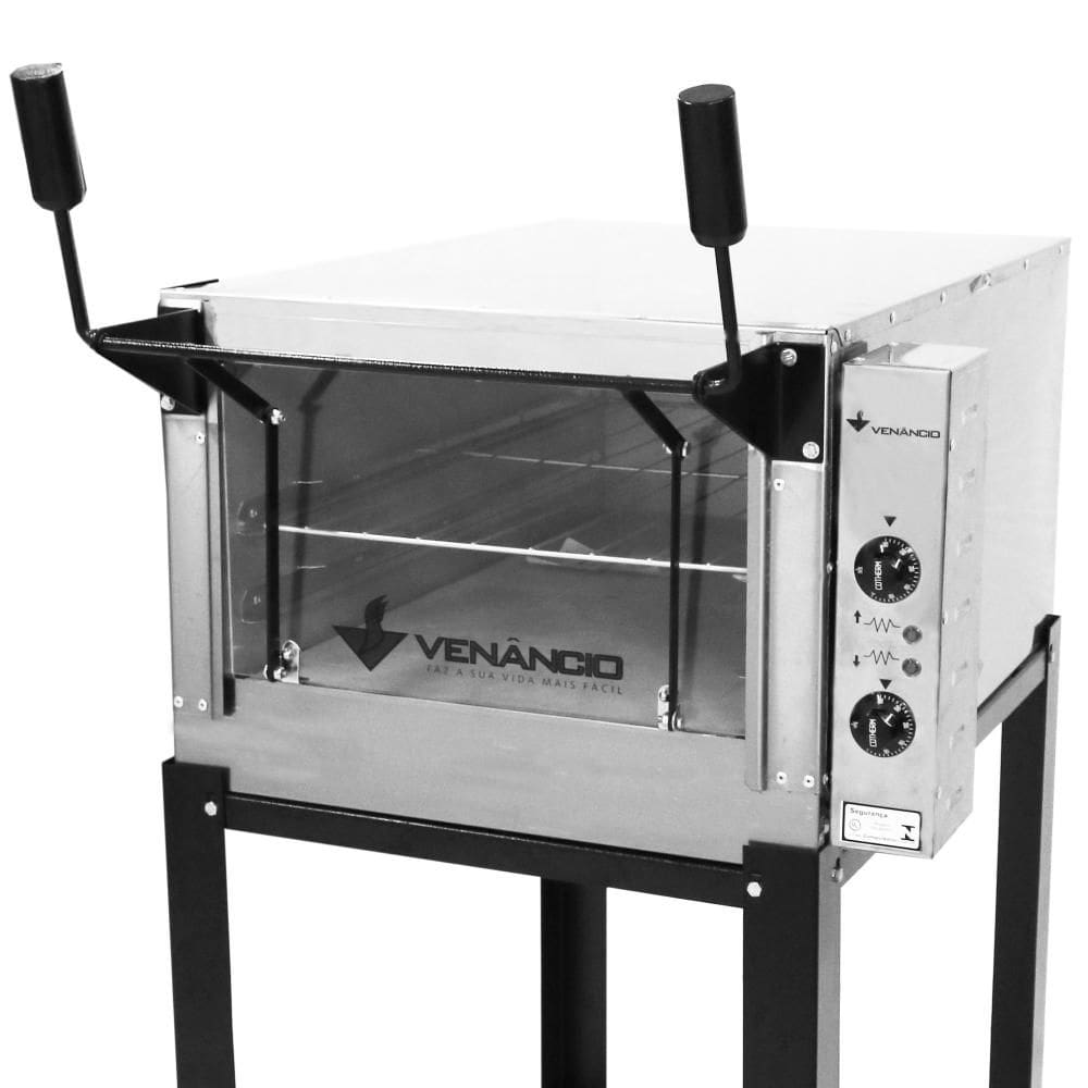 Forno Lastro Elétrico Venâncio Roma 80 Inox 220V FERI80-44575