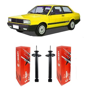 2 amortecedor traseiro volkswagen voyage 1989 1990 1991 92