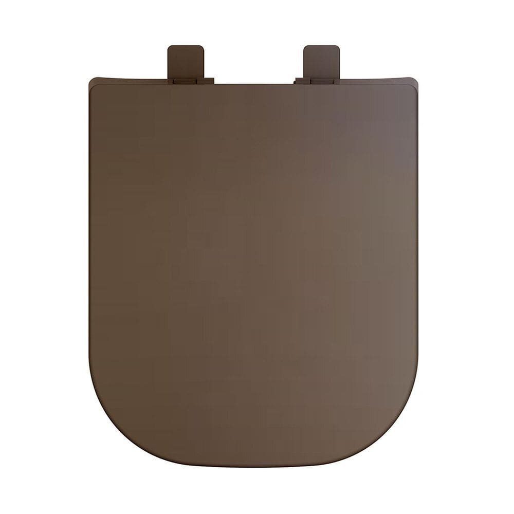 Assento Sanitário Resina termofixa Soft Close Piano  Morrom Fosco