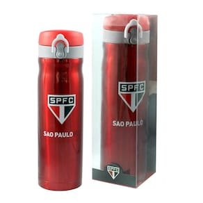 Garrafa Térmica São Paulo Inox Pressão 450 Ml