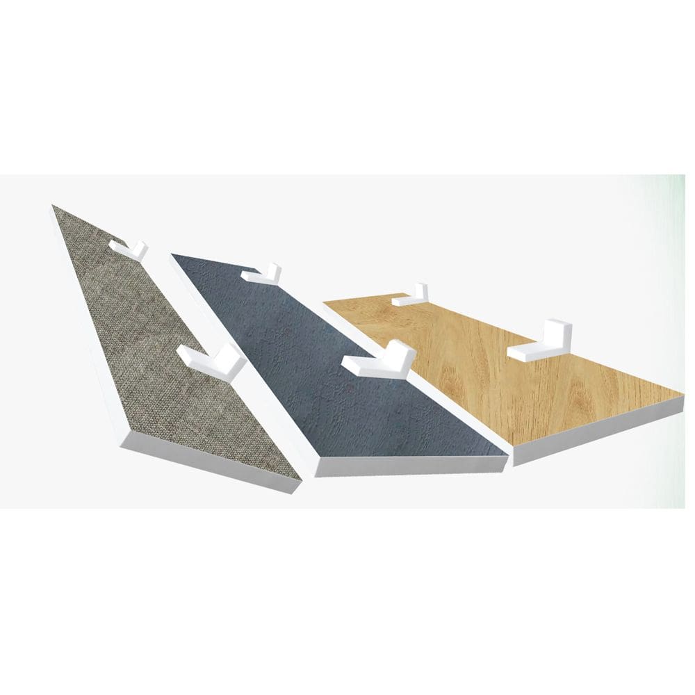 Prateleira Linha-Furta cor Em Mdf Com Borda  Branco 35x20