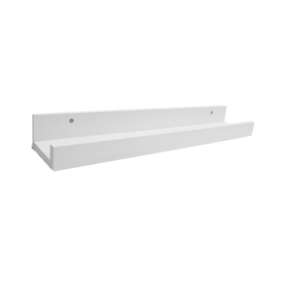 Prateleira Tempero Simples 75X15 Cm Branco Em Mdf