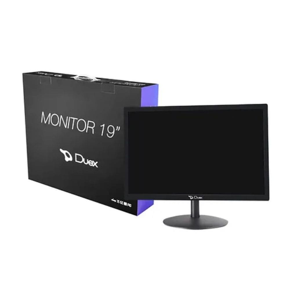 Monitor LED 19" Duex 60Hz M19HC HDMI/VGA Preto